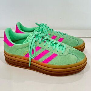 adidas Gazelle Bold Pulse Mint Pink (Women's) 7.5